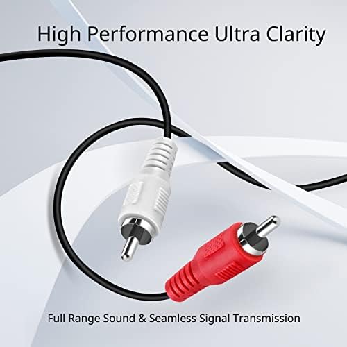 Stereo audio kabel TNP 2RCA - Dva kompozitni priključak RCA M / M 2-kanalni zaštićeni audio jack 2RCA - 2RCA AV Sound Plug