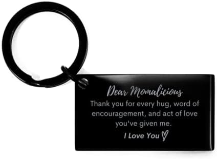 Dragi Momalicious, hvala na svakom privjesku za zagrljaj, za Momalicious, Valentines rođendanske poklone za Momalicious,