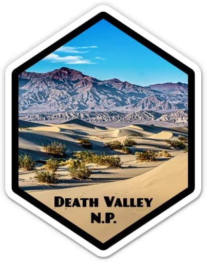Squiddy Death Valley National Park - naljepnica naljepnice za vinil za telefon, laptop, boca s vodom