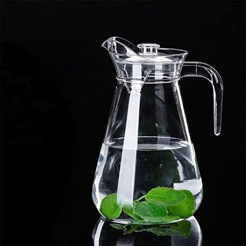 CRYSDARALOVEBI Akrilni sok od mlijeka vrč PC Vino decanter Plastična čaj od čajnog čajnog čajnog čajnog lonca prozirna vodna