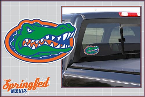 Florida Gators Gator glava logotip 4 naljepnica s vinilnim naljepnicama