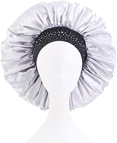 JOFOW kosa za kosu spavanje ženskog širokog kaputa kapica solidna šešira kemoterapija kosa satenske kape za bejzbol kape