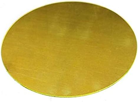 MENALGING BRASSKI DISH LITE Okrugli krug ploča Kružni H62 bakreni CNC metal obrada rezanih sirovina debljina 2,5 mm mesingana
