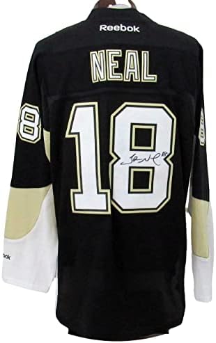 James Neal potpisao je Penguins Reebok Hockey Autentični tim Jersey Penguins 163110 - Autografirani NHL dresovi