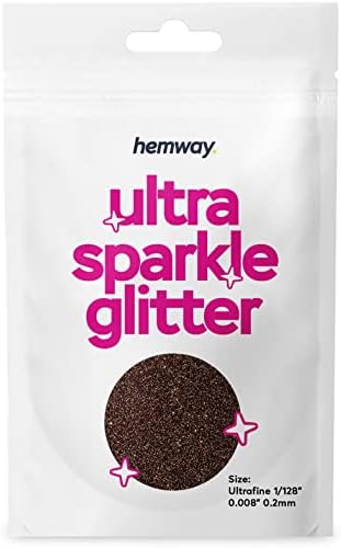 Hemway Premium Ultra Sparkle Glitter Multi -namjena metalna pahuljica za umjetničke zanate Nails Cosmetics Festival Festival