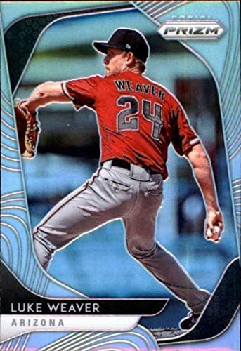 2020. Panini Prizm Silver Prizm 52 Luke Weaver Arizona Diamondbacks Baseball Trading Card