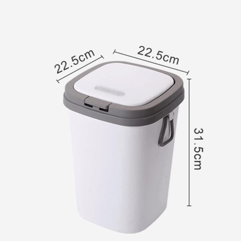 Nova kanta za smeće dnevni boravak kuhinja kupaonica toalet uska kanta za smeće za pohranu papira košara za smeće s poklopcem