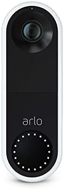Žični video interfon Arlo Essential - HD video, osvrt na 180°, Noćni vid, dvosmjerni audio, Izravno povezivanje na Wi-Fi,