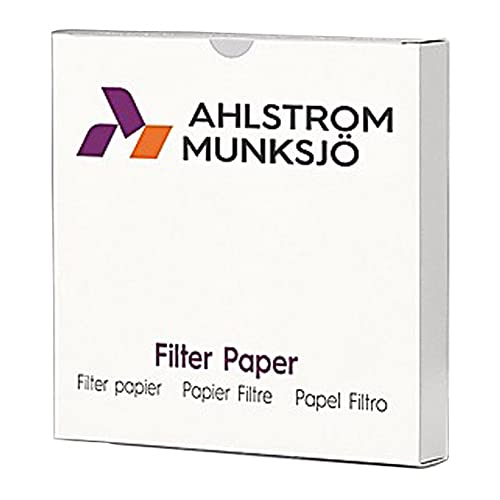 Filter papir od mikrovlakana 1610-3200 borosilikatnog stakla, 1,1 mikrona, srednja fluidnost, stupanj 161, promjer 32 cm
