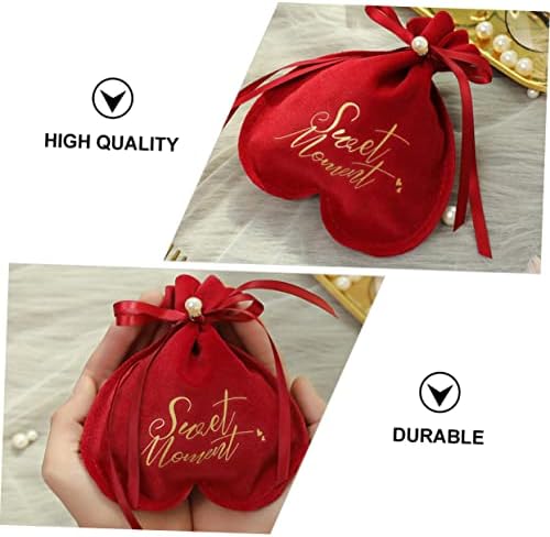 3pcs vrećica za bombone poklon vrećice za vezice za vezice za vjenčanje vrećice za vezice vrećice za pakiranje slatkiša vrećice