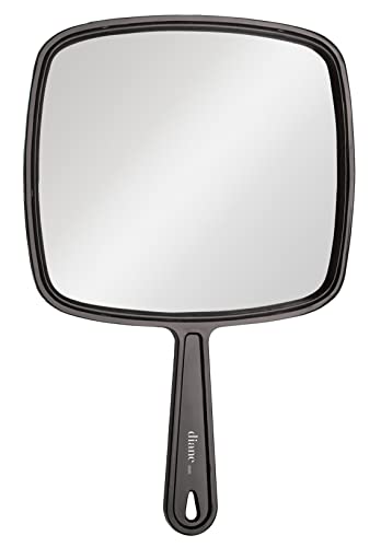 Prijenosno toaletno ogledalo s rupom za vješanje u ručki-srednje veličine za putovanja, kupaonicu, radnu površinu, šminku,