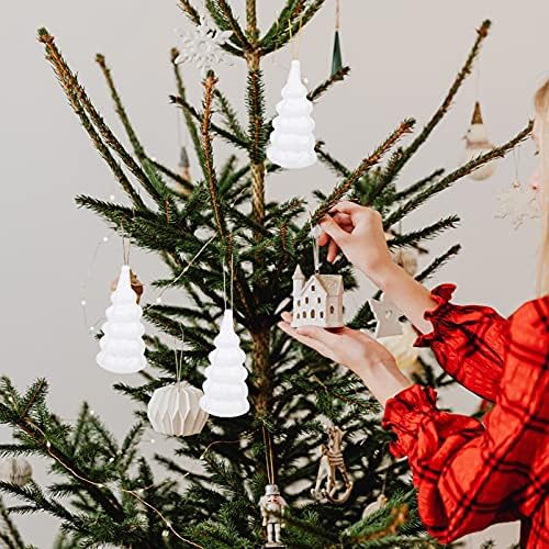 Sjajne dječje igračke Božićni zanat 20pcs božićno drvce u obliku stiropora Privjesak Privjesci od stiropora ovješeni ukras