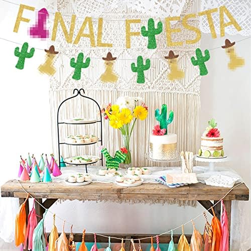 Fiesta Bachelorette Party transpart, smiješni kaktus vijenac za meksičke ukrase za mladenke, angažman kaktusa, zalihe vjenčanja