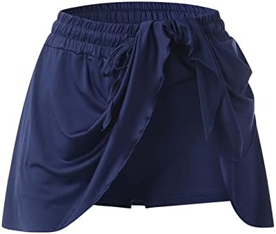 Hvyesh ženski ljetni izvlačenje Culottes Dizajn sportskih kratkih kratkih hlača modne udobno trčanje u teretani casual kratke