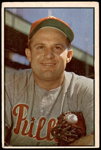1953. Bowman 28 Smoky Burgess Philadelphia Phillies Good Phillies