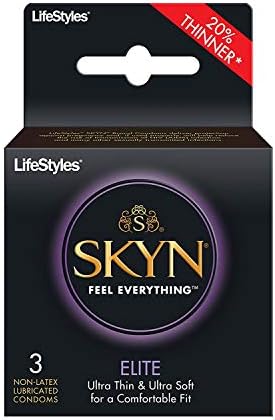 Skyn Elite 3 paket ne-lateks podmazani kondomi, 3 brojanja