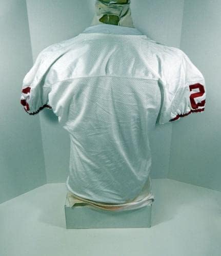 1995. San Francisco 49ers Marquez Pope 23 Igra izdana White Jersey 44 DP30181 - Nepotpisana NFL igra korištena dresova