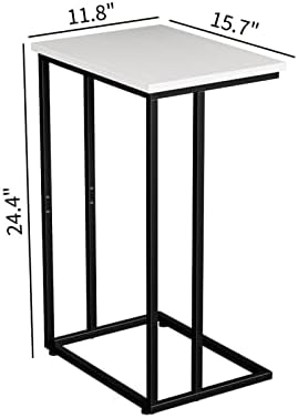 Krajnji stol u obliku slova u, pomoćni stol u obliku slova U za kauč, kauč i krevet, stol za TV stalak pogodan za mali prostor,
