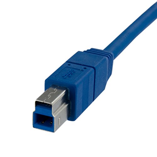 Startech.com USB3Sab1m 1 M SuperSpeed ​​USB 3.0 kabel A do B, M/M, USB 3.0 A do B kabel, 1x USB 3.0 A, 1x USB 3,0 B, 1 m