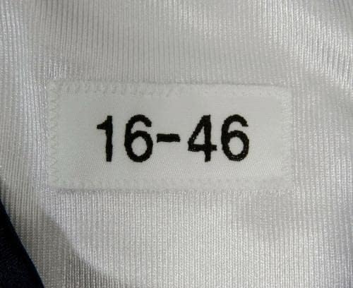 Dallas Cowboys Kavon Frazier 35 Igra izdana bijela praksa Jersey 46 10 - Nepotpisana NFL igra korištena dresova