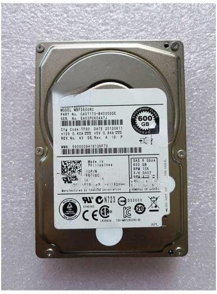 Za MBF2600RC 600 G 05 R6CX DA07 2.5 -inch SAS 10 K poslužiteljski tvrdi disk