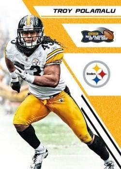 2012 Panini NFL igrač dana 4 Troy Polamalu Steelers Football Card NM-MT