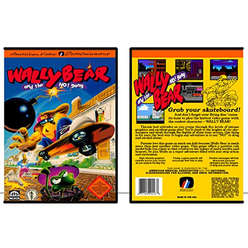 Wally medvjed i ne! Banda | Nintendo sustav za zabavu - samo slučaj igre - nema igre