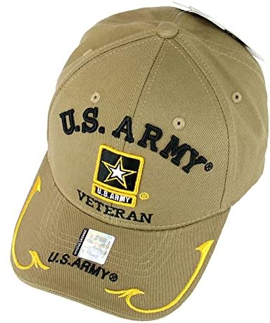 Vojni vojni šešir veteran vojske kape Službena licencirana bejzbol kapica