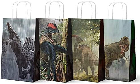 U petak navečer torbe za zabavu dinosaura, 4 različite dinosaur poslastice bombona, torba za zabavu o slatkišima Jurassic