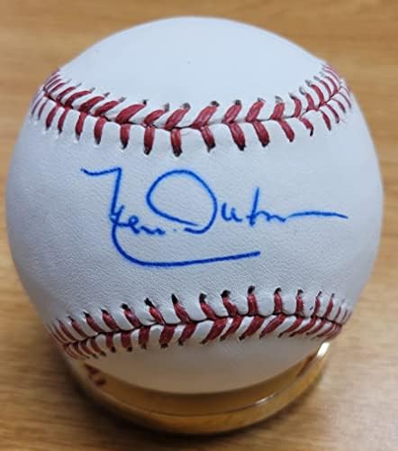 Autografirani Leon Durham Službena glavna liga bejzbol
