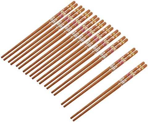 Ruilogod bambusovi cvjetni uzorak kineski stil vrući lonac štapići poklon 10 parova (id: e7e 0fd 4EF 314 118