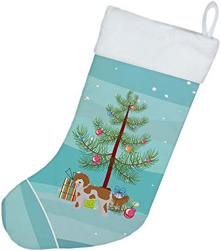 Caroline's blaga ck3812cs cavapoo božićno drvce božićna čarapa, kamin viseće čarape božićna sezona zabava dekor obiteljski