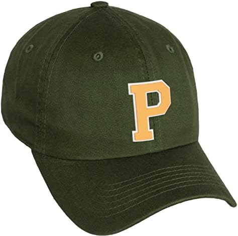 Daxton Classic 3D varsity bijela neon narančasta početna slova Baseball tata šešir