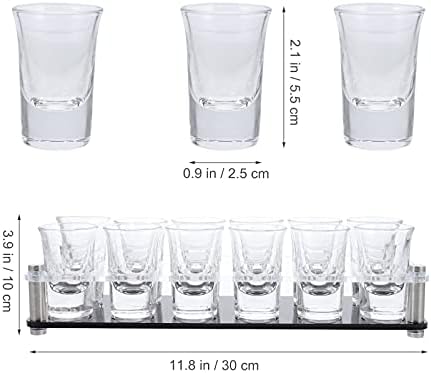 Set čaša za viski 1 set čaša za čaše s postoljem za čaše kristalno čiste čaše za piće za viski votku rum koktel za pub pub