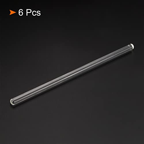 3,3 7,87 inča dugačak štapić od borosilikatnog stakla promjera 8 mm alati za miješanje okruglih krajeva za laboratorijsku