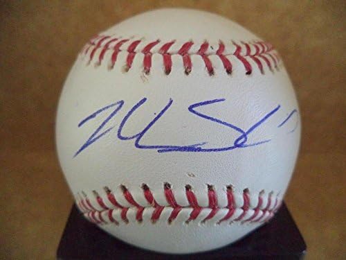 Nick Schmidt San Diego Padres potpisao je autogramirani M.L. Bejzbol w/coa - autogramirani bejzbol