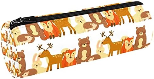 Divlje životinje životinje šuma olovka futrola za pripisnice za pripisnike za olovke za olovke šminke kozmetika torba za