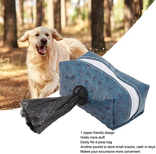 Držač vrećica za pseće vrećice Poo vrećice za otpadne vrećice za pse za preuzimanje nakon vašeg psa za šetnju, trčanje ili