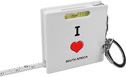 Mjerač vrpce za ključeve volim Južnu Afriku/ alat za mjerenje razine duha