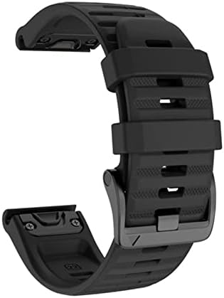 KDEGK 26 20 22 mm silikonski remen za brzo otpuštanje za Garmin Fenix ​​7x 6x Watch EasyFit Wrist Band remen