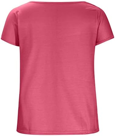 Grafička majica Ladies Ljetna jesen 2023. Odjeća kratki rukavi v vrat pamuk Brunch Victorian Top majica za djevojke tinejdžere