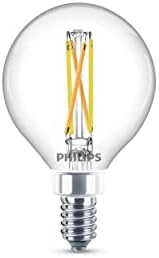 Philips LED Ultra Definition s podesivim svjetline bez treperenja, tehnologija Eye Comfort, Lampe od prozirnog stakla Soft