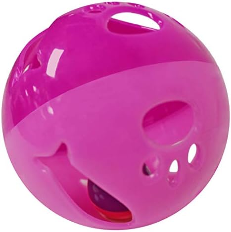 Lovinpup igračka za mačju kuglu s zvonom veće veličine, zvona dok se kuglice kotrljaju, mačja igračka za male ili velike
