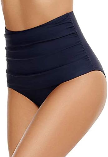 Bikini dno s visokim strukom za žensku kontrolu trbuha pliva kratke hlače za kupaći kostim dna ljetne boyshorts kupaći kostim
