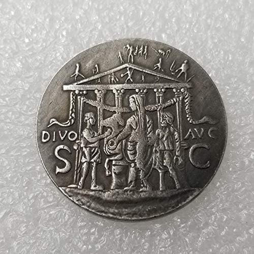 Obrtci rimski novčić bakreno srebro za činjenje starih kovanica suveniri 14Coin kolekcija komemorativna kovanica