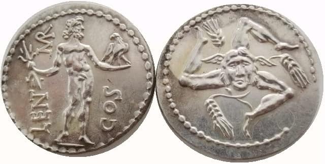 Srebrni dolar drevni rimski novčić inozemni kopija srebrni prigodni prigodni novčić RM23