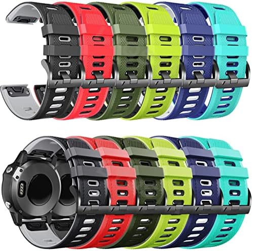 Makee 22 26 mm Smart Watch trake za Coros vertix 2 meki silikonski pametni sat za Garmin Fenix ​​6 5x 6x Coros narukvica