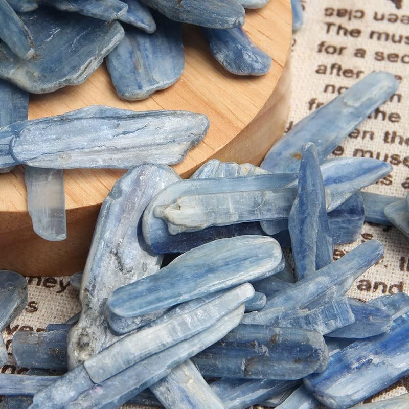 ACXICO 1PCS 200 g grubo plave kyanitne noževe sirove komade kristala