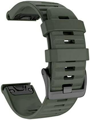 VBWVA Quick Fit Watchband trake za Garmin Fenix ​​7 7s 7x Silicone Easyfit Wrist Band Fenix ​​6x 6s 6 Pro 5x 5x 5s plus 26