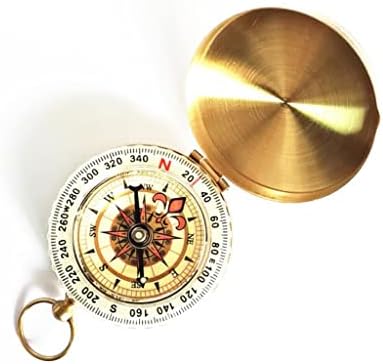 WSZTT kampiranje planinarski džep mesing zlato kompas prijenosni kompas za navigaciju na vanjske aktivnosti